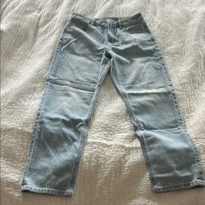 American Eagle Outfitters Light Blue Straight Jeans